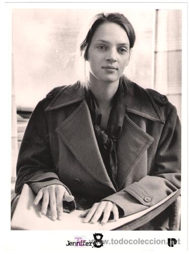 Kino: FCJ 1853 UMA THURMAN JENNIFER 8 FOTO B/N ORIGINAL ESPA&Ntilde;OLA