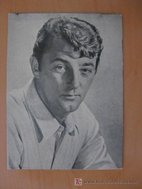 Cine: FOTOCROMO OBSEQUIO DE LA REVISTA FLORITA  DE   ROBERT MITCHUM