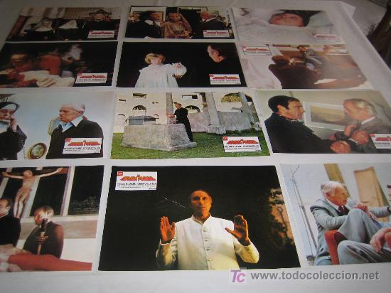 Cine: la monja poseida - coleccion 12 fotocromos de estreno - christopher lee hammer production