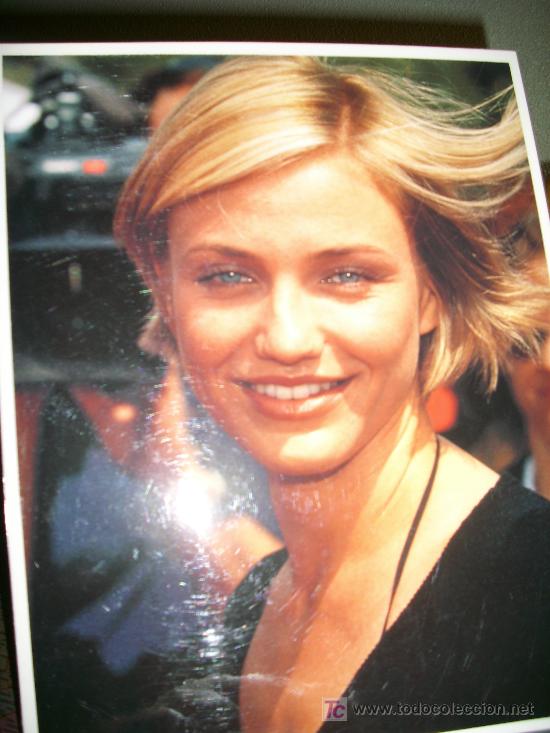 Kino: CAMERON D&Iacute;AZ - Foto plastificada 30 x 24 cm.