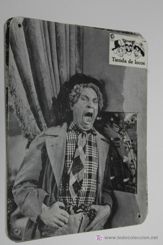 Cine: tienda de locos - hermanos marx - 1 fotocromo original de carton