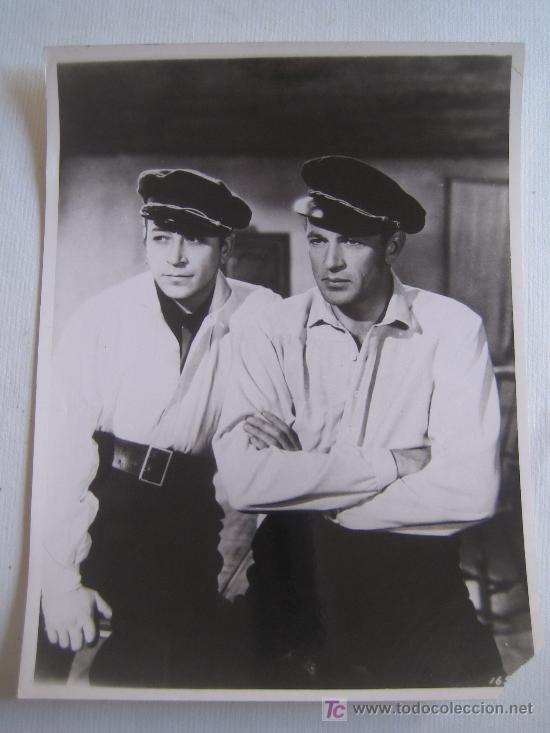 Cine: Almas en el mar - george raft - gary cooper - foto original del estreno