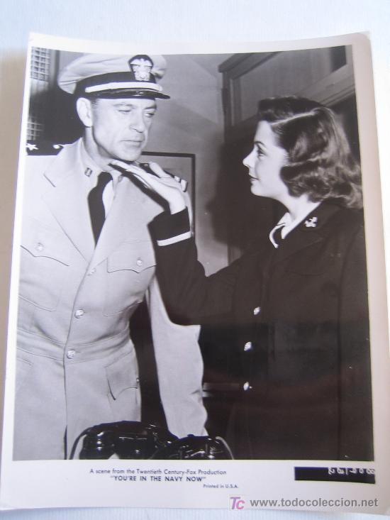 Cine: you're in the navy now  - gary cooper - foto original del estreno