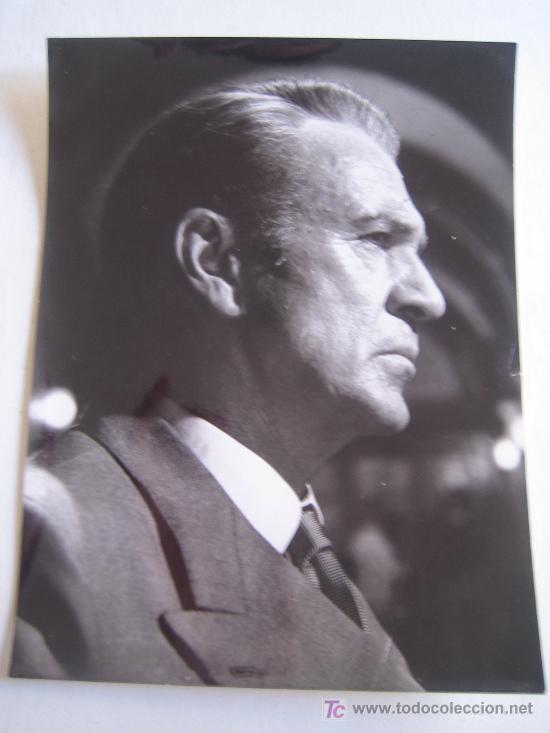 Cine: Gary cooper - foto original 24 x 18 cm