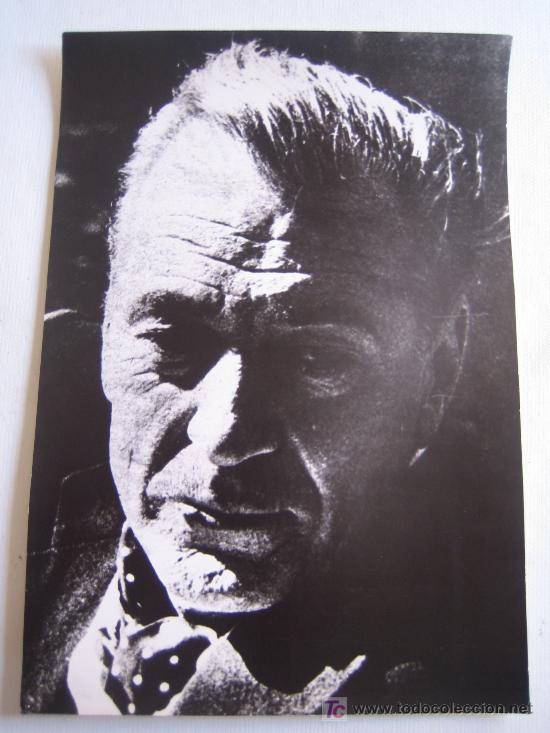 Cine: Gary cooper - foto original 30 x 21 cm