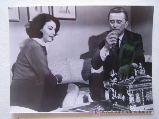 Cine: Siete dias de mayo - kirk douglas - ava gardner -  foto original estreno