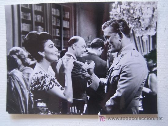 Cine: Siete dias de mayo - kirk douglas - ava gardner - foto original estreno
