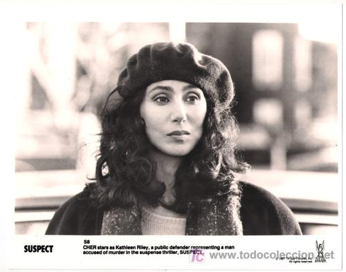 Kino: FCJ 2038 CHER SOSPECHOSO FOTO ORIGINAL B/N AMERICANA