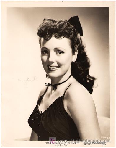 Cin&eacute;ma: FCJ 12247D LINA ROMAY LOVE LAUGHS AT ANDY HARDY FOTO ORIGINAL B/N AMERICANA