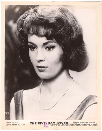 Cine: FCJ 12265D JEAN SEBERG THE FIVE DAY LOVER FOTO ORIGINAL B/N AMERICANA