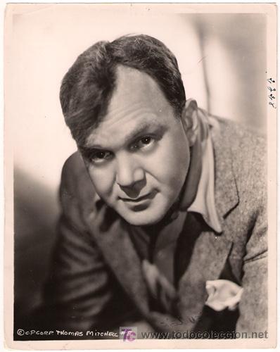 Cine: FCJ 12269D THOMAS MITCHELL COLUMBIA FOTO ORIGINAL B/N AMERICANA