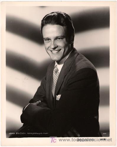 Cin&eacute;ma: FCJ 2346 JOHN ERICSON FOTO ORIGINAL B/N AMERICANA