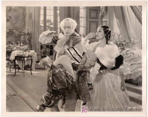 Cine: FCJ 10806D DOLORES DEL RIO REGINALD OWEN MADAME DU BARRY FOTO ORIGINAL B/N AMERICANA