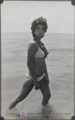 Cin&eacute;ma: FCJ 12442D MARILU TOLO SEXY FOTO B/N ORIGINAL INGLESA