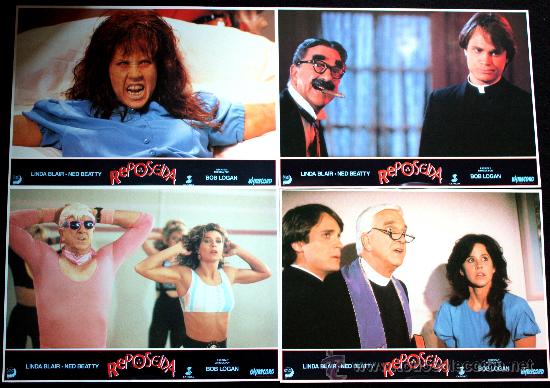 Cine: REPOSEIDA (JUEGO DE 12 FOTOCROMOS ORIGINALES) LINDA BLAIR
