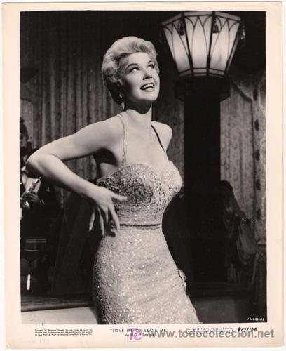Cine: FCJ 10943D DORIS DAY LOVE ME OR LEAVE ME FOTO B/N ORIGINAL AMERICANA