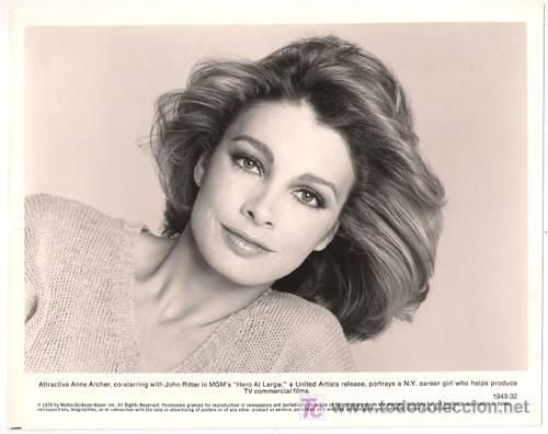 Kino: FCJ 2892 ANNE ARCHER FINALMENTE HEROE FOTO B/N ORIGINAL AMERICANA