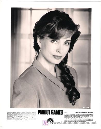 Cin&eacute;ma: FCJ 2927 ANNE ARCHER JUEGO DE PATRIOTAS FOTO B/N ORIGINAL AMERICANA