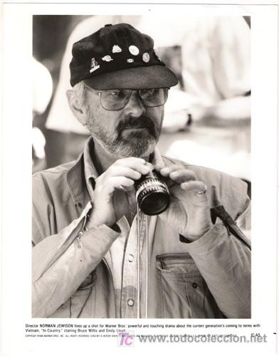 Cin&eacute;ma: FCJ 3098 NORMAN JEWISON IN COUNTRY DIRECTOR FOTO B/N ORIGINAL AMERICANA