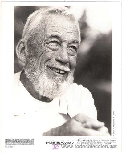 Cin&eacute;ma: FCJ 3100 JOHN HUSTON BAJO EL VOLCAN DIRECTOR FOTO B/N ORIGINAL AMERICANA