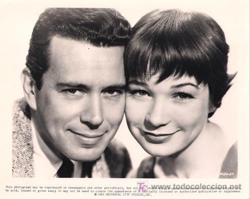 Kino: FCJ 3129 SHIRLEY MACLAINE JOHN FORSYTHE PERO QUIEN MATO A HARRY FOTO B/N ORIGINAL AMERICANA