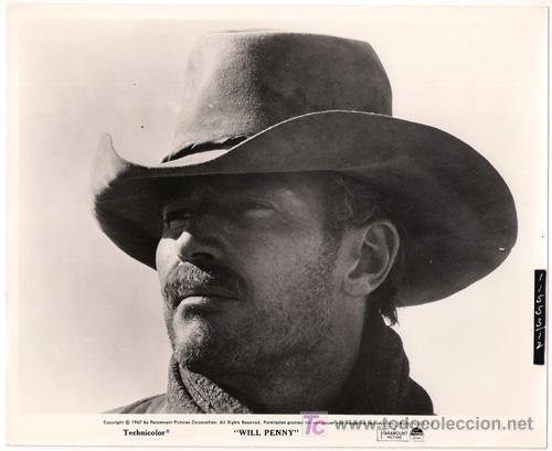 Cine: FCJ 13720D CHARLTON HESTON EL MAS SALVAJE ENTRE MIL FOTO B/N ORIGINAL AMERICANA