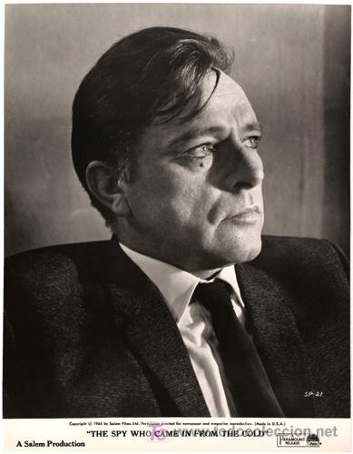 Cin&eacute;ma: FCJ 13721D RICHARD BURTON EL ESPIA QUE SURGIO DEL FRIO FOTO B/N ORIGINAL AMERICANA