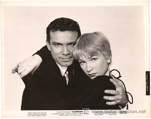 Cin&eacute;ma: FCJ 13369D SHIRLEY MACLAINE ANTHONY FRANCIOSA LOS AMBICIOSOS FOTO B/N ORIGINAL AMERICANA