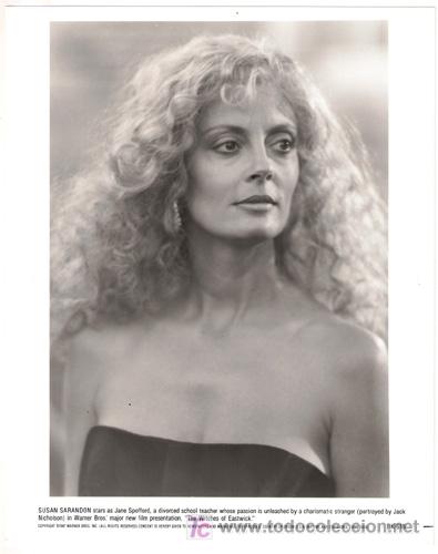 Kino: FCJ 3244 SUSAN SARANDON LAS BRUJAS DE EASTWICK FOTO B/N ORIGINAL AMERICANA