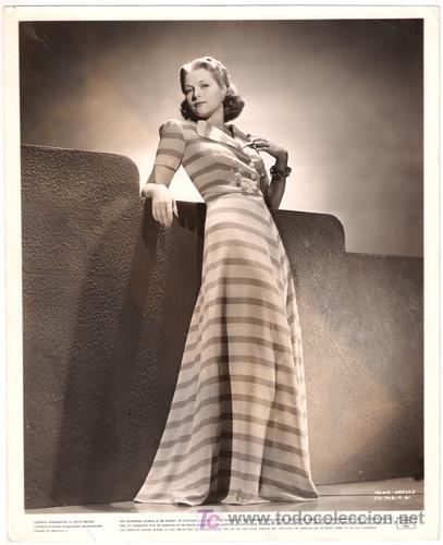 Cin&eacute;ma: FCJ 3249 IRENE HERVEY THREE CHEERS FOR THE IRISH FOTO B/N ORIGINAL AMERICANA