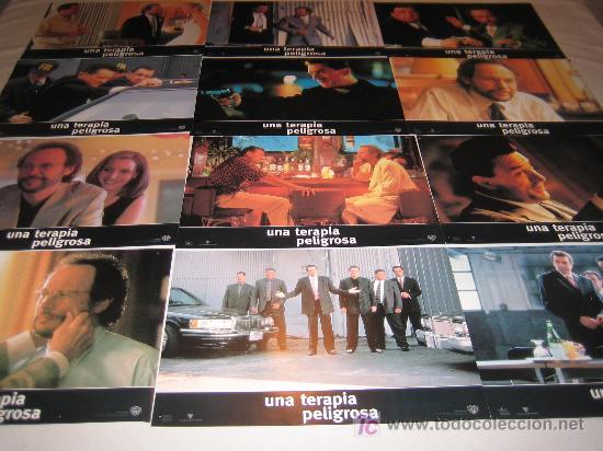 Cine: Una terapia peligrosa - robert de niro  - coleccion 12 fotocromos del estreno