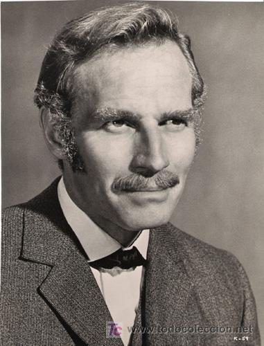 Cine: FCJ 3547 CHARLTON HESTON KARTUM KHARTOUM FOTO B/N ORIGINAL ESPA&Ntilde;OLA