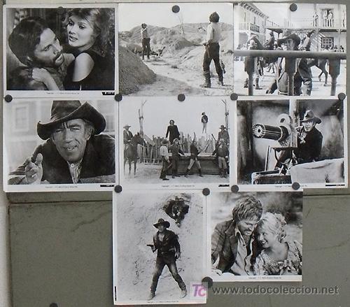 Kino: F4366 LOS AMIGOS FRANCO NERO ANTHONY QUINN SPAGHETTI 8 FOTOS B/N ORIGINALES AMERICANAS