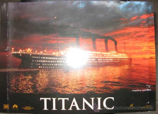 Cine: FOTOCROMO DE LA PELICULA TITANIC DE ESPA&Ntilde;A