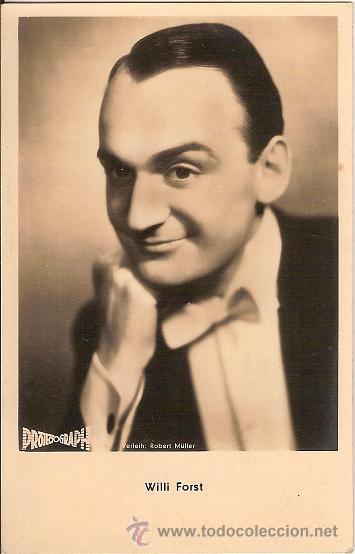 Kino: 0091 - WILLI FORTS - TARJETA POSTAL PROJECTOGRAF - EDICIONES AMAG