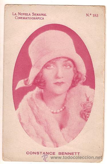 Kino: 0097 - CONSTANCE BENNETT - LA NOVELA SEMANAL CINEMATOGRAFICA N&ordm; 183