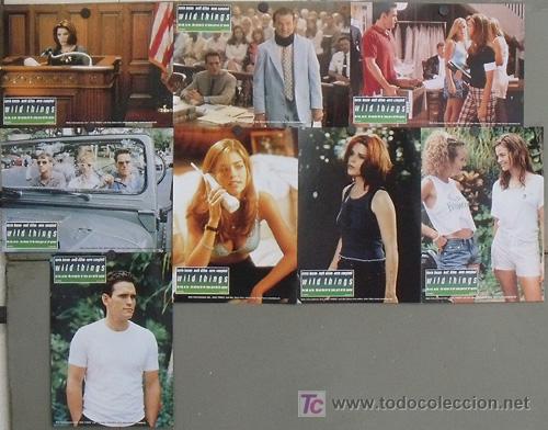 Cine: LH50 JUEGOS SALVAJES MATT DILLON NEVE CAMPBELL DENISE RICHARDS SET 8 FOTOCROMOS ORIGINAL ALEMAN