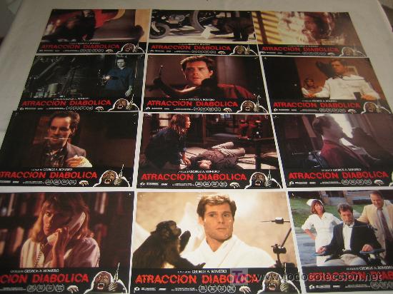 Cine: atraccion diabolica - stephen king - coleccion 12 fotocromos del estreno lauren films