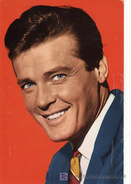 Cine: POSTAL ROGER MOORE PCA380