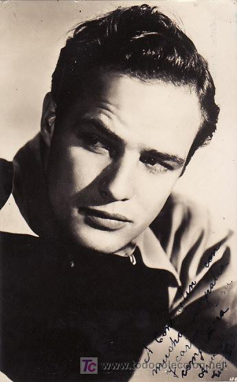 Cine: POSTAL MARLON BRANDO PCA408