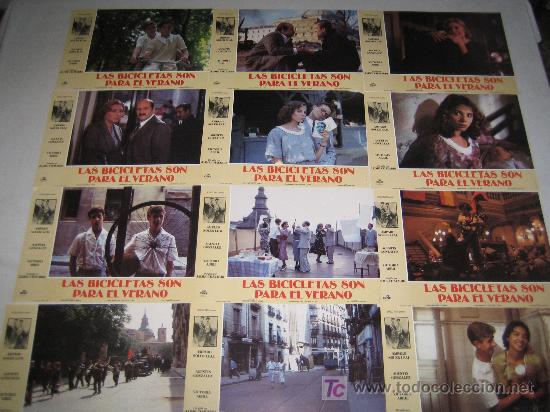 Cine: las bicicletas son para el verano - gabino diego - fernan gome - coleccion 12 fotocromos del estreno