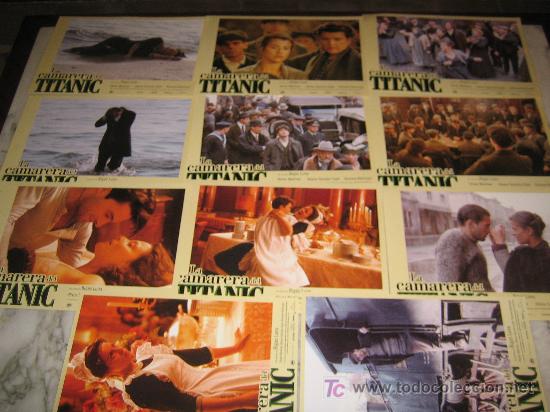 Cine: la camarera del titanic - aitana sanchez gijon - bigas luna - coleccion 11 fotocromos estreno