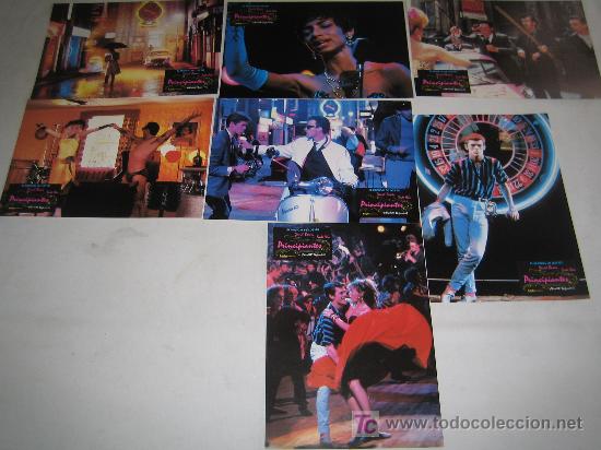 Cine: principiantes absolute beginers - david bowie  - 7 fotocromos del estreno