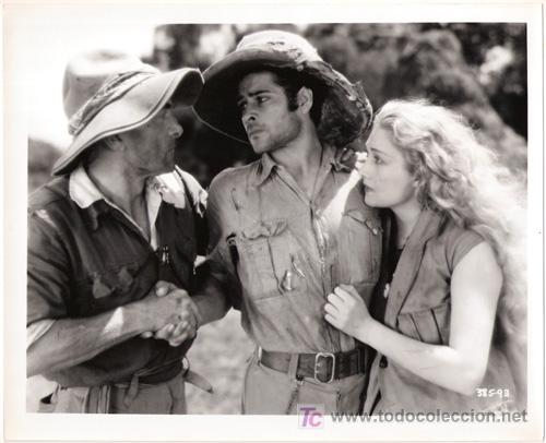 Cin&eacute;ma: FCJ 3758 TRADER HORN HARRY CAREY EDWINA BOTH DUNCAN RENALDO FOTO B/N ORIGINAL AMERICANA
