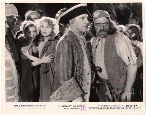 Cin&eacute;ma: FCJ 12562D JEANETTE MACDONALD MARIETTA LA TRAVIESA FOTO B/N ORIGINAL AMERICANA