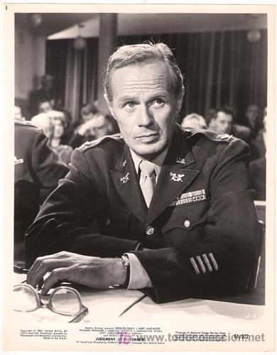 Cin&eacute;ma: FCJ 3826 RICHARD WIDMARK VENCEDORES O VENCIDOS FOTO B/N ORIGINAL AMERICANA