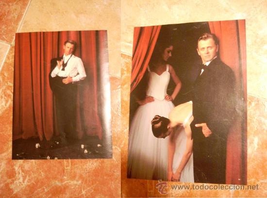 Kino: 2 fotograf&iacute;as del actor y bailar&iacute;n Mijail Baryshnikov. Una por cada cara. Recorte de prensa.