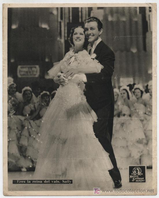 Cinema: Melodia de Broadway 1938. Foto (24,5x19,5) de MGM. Con Robert Tayloy y Eleanor Powell.