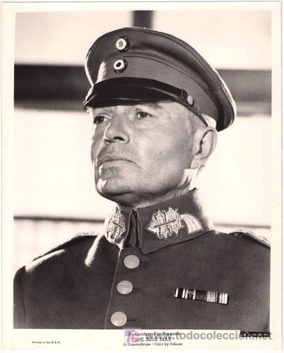 Cin&eacute;ma: FCJ 4141 JAMES MASON LAS AGUILAS AZULES FOTO ORIGINAL B/N AMERICANA