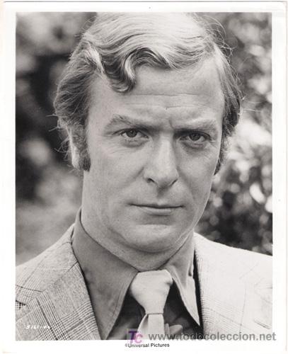 Kino: FCJ 4142 MICHAEL CAINE EL MOLINO NEGRO FOTO ORIGINAL B/N AMERICANA